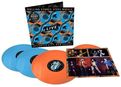 Steel Wheels Live Atlantic City New Jersey [4LP Tangerine & Sky Blue Vinyl]