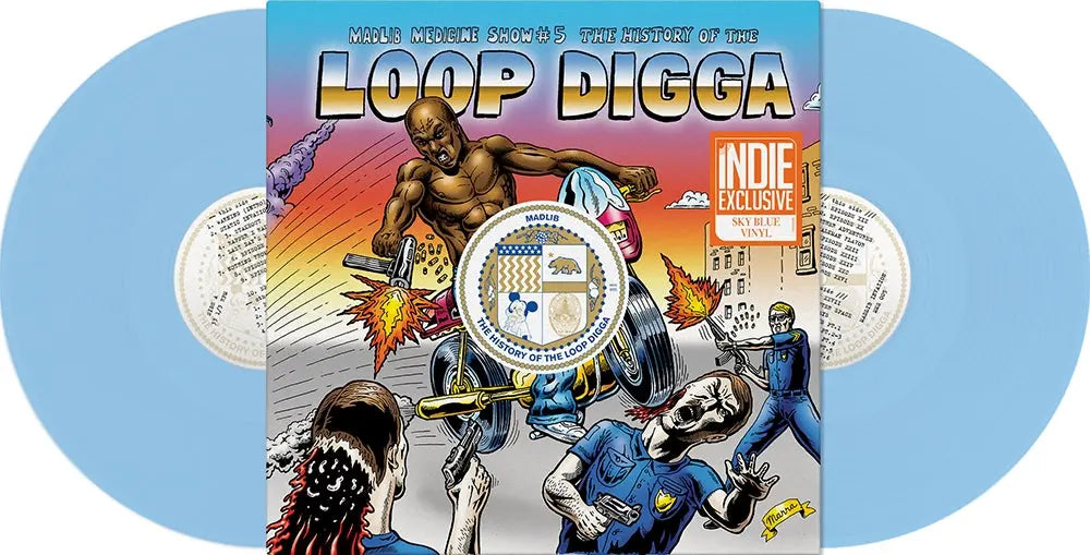 Medicine Show No. 5 History Of The Loop Digga: 1990-2000 [Blue Colored Vinyl]