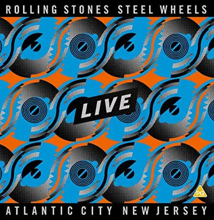 Steel Wheels Live Atlantic City New Jersey [4LP Tangerine & Sky Blue Vinyl]